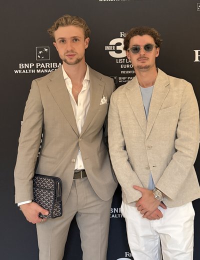 Thomas Vagalis og August Callsen